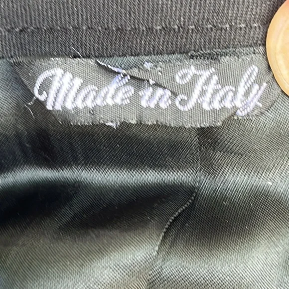 Pronto-Uomo Italian-made double-breasted wool sport coat 37R - Picture 5 of 7